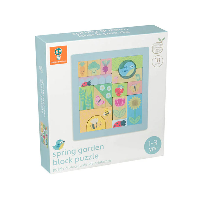 Orange Tree Spring Garden Block Puzzle