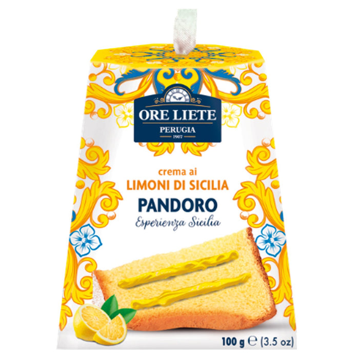 Ore Liete Mini Pandoro With Sicilian Lemon