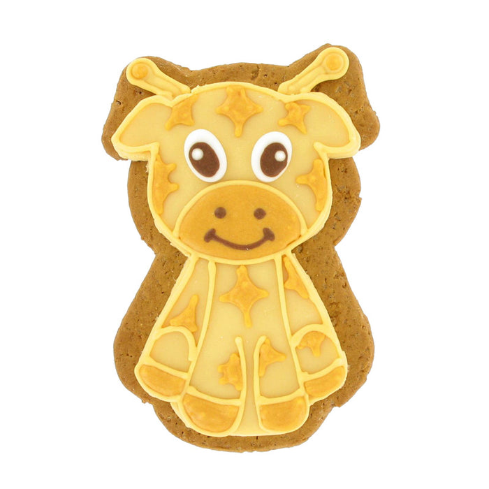 Cottage Delight Original Biscuit Bakers Iced Gingerbread Giraffe Biscuit
