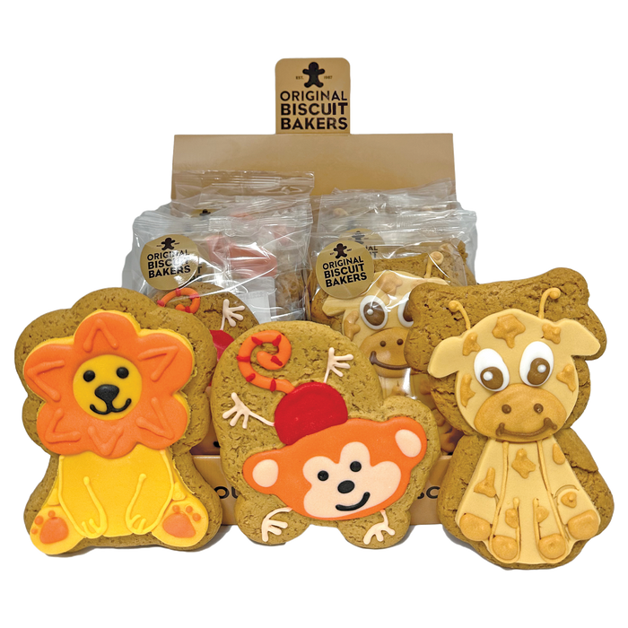 Cottage Delight Original Biscuit Bakers Iced Gingerbread Monkey Biscuit