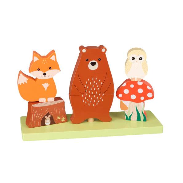 Orange Tree Woodland Stacking Toy