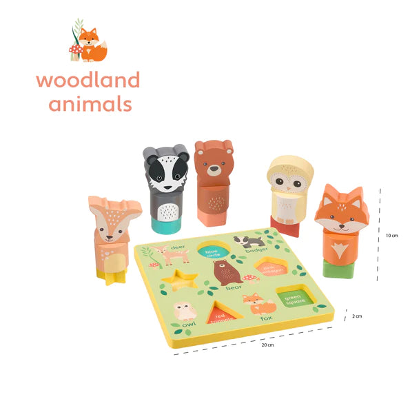 Orange Tree Woodland 3D Puzzle Toy