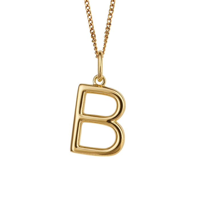 Gold Initial Pendant
