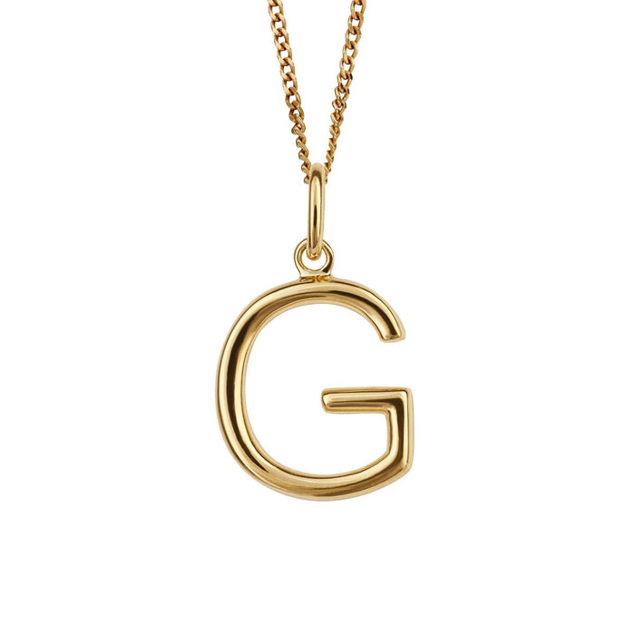 Gold Initial Pendant