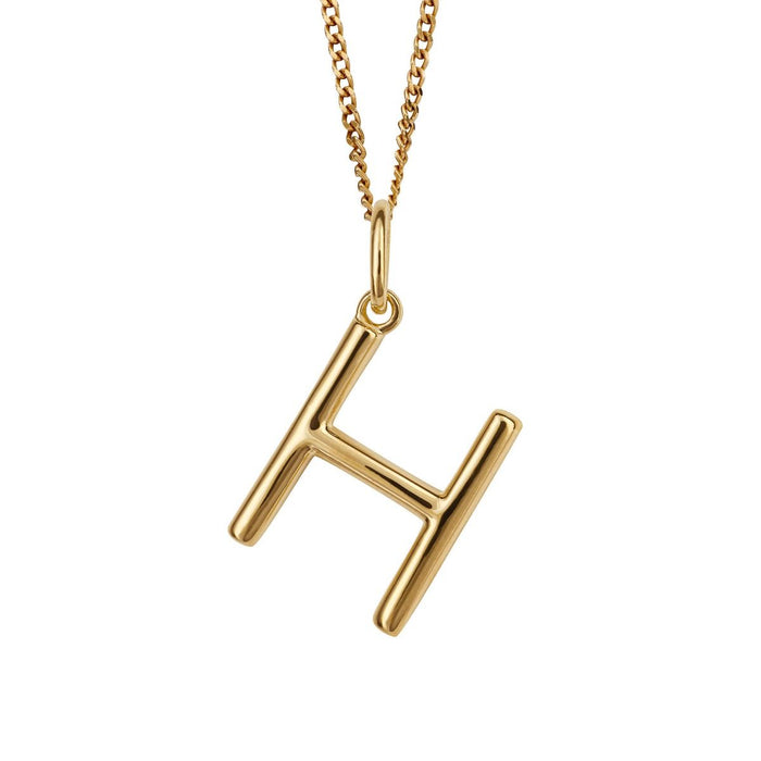 Gold Initial Pendant