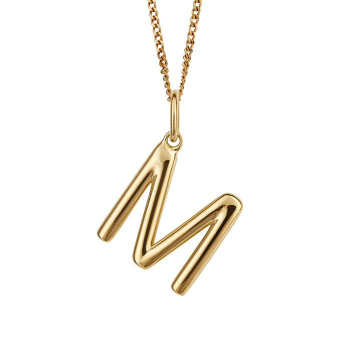 Gold Initial Pendant
