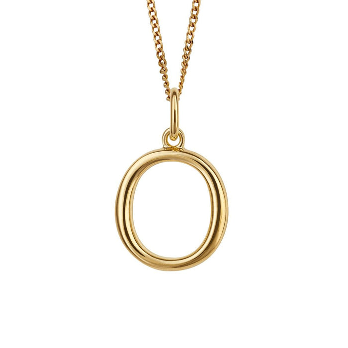 Gold Initial Pendant