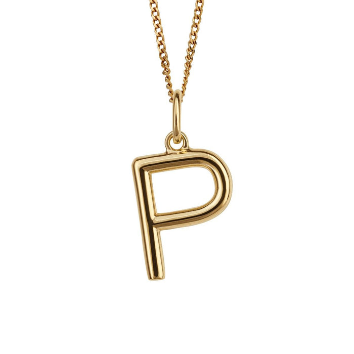 Gold Initial Pendant