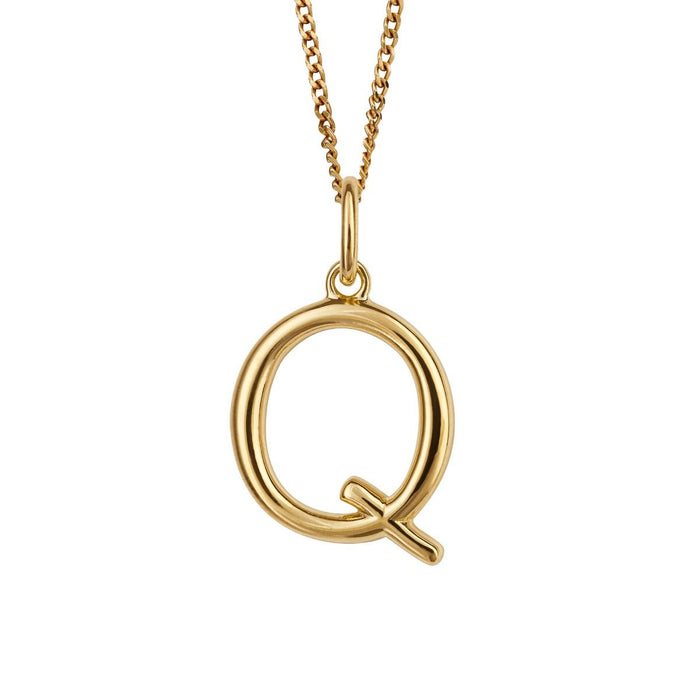 Gold Initial Pendant