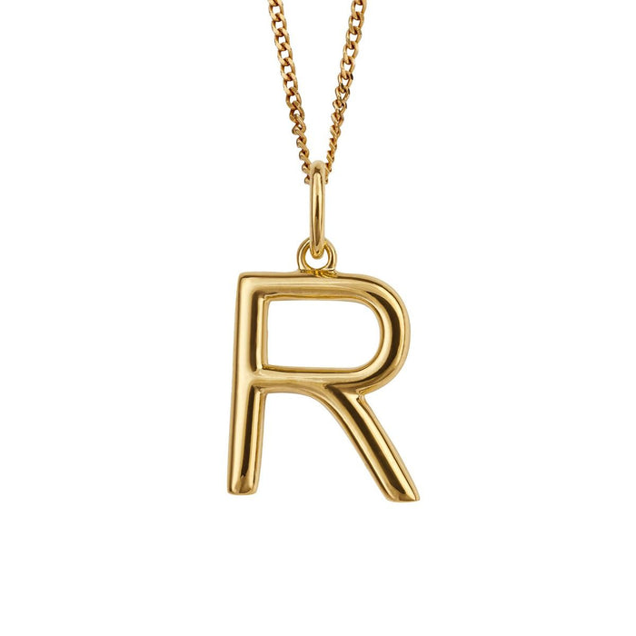 Gold Initial Pendant