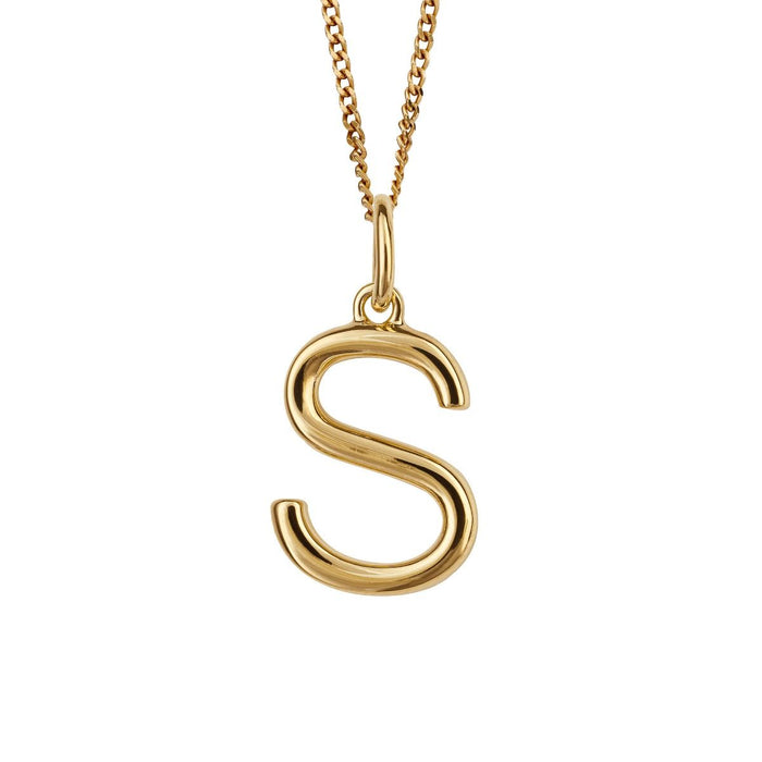 Gold Initial Pendant