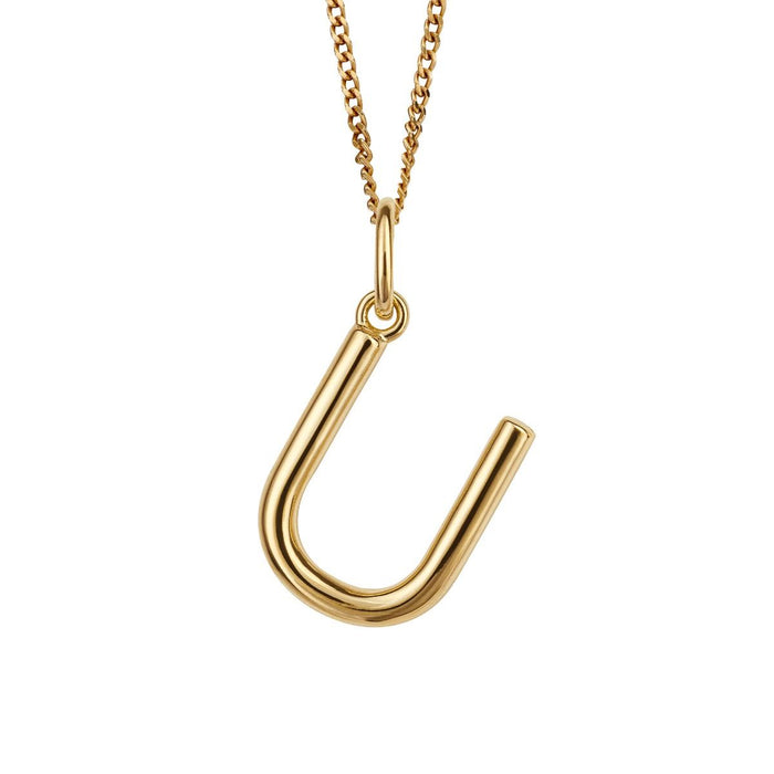Gold Initial Pendant