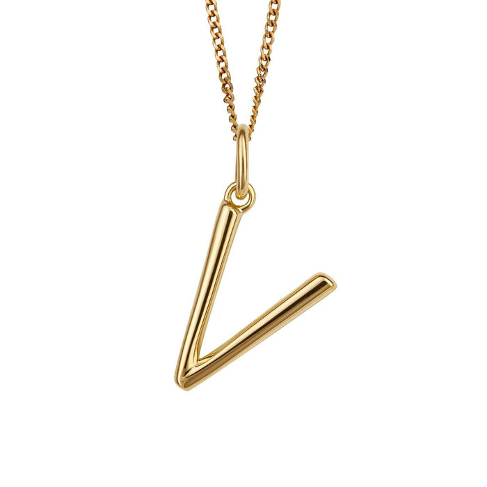Gold Initial Pendant