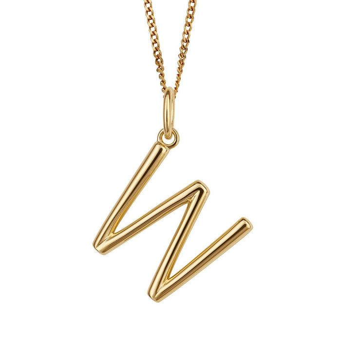 Gold Initial Pendant