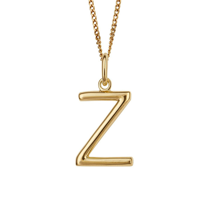 Gold Initial Pendant