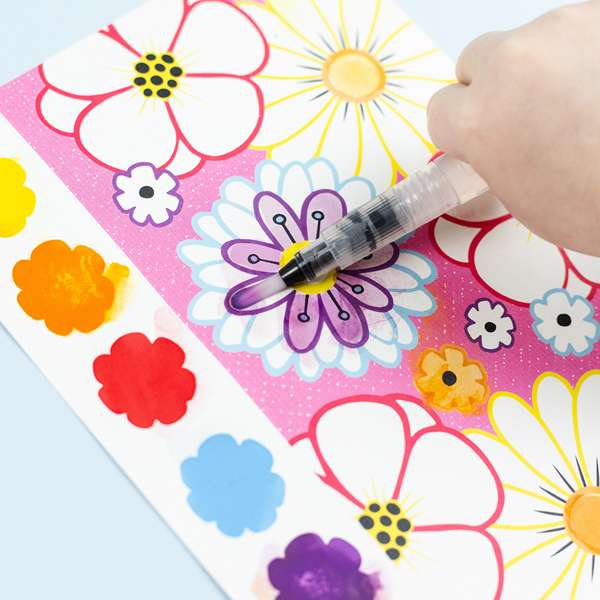 Bigjigs Paint-a-Picture Set Butterflies & Flowers