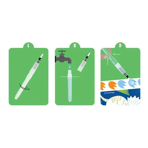 Bigjigs Paint-a-Picture Set Dinosaurs