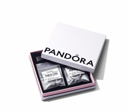 Pandora Textured Star Mini Charm 14k gold plating