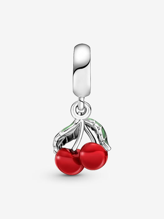 Pandora Asymmetrical Cherry Fruit Dangle Charm