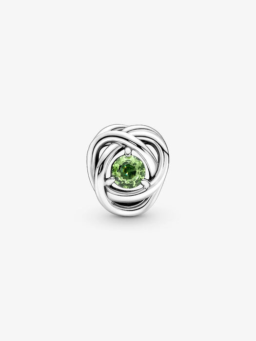 Pandora August Eternity Circle  Charm Sterling Silver