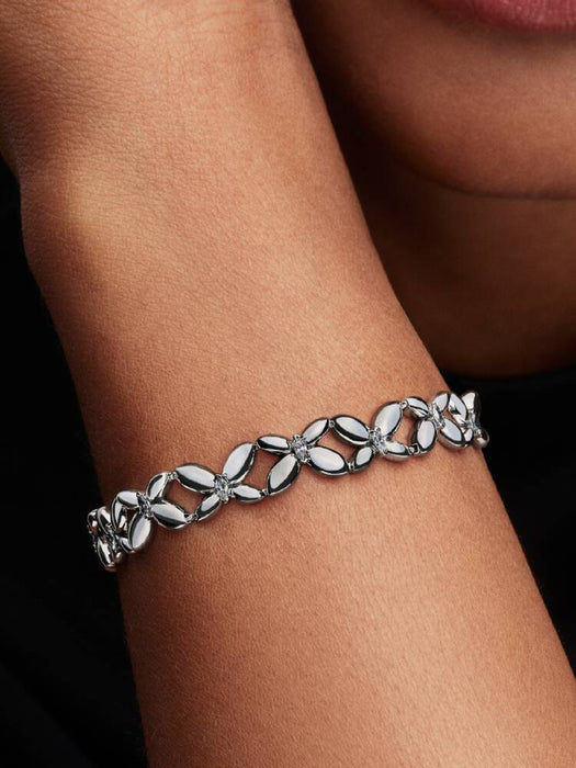 Pandora Butterfly Link Bracelet Sterling Silver