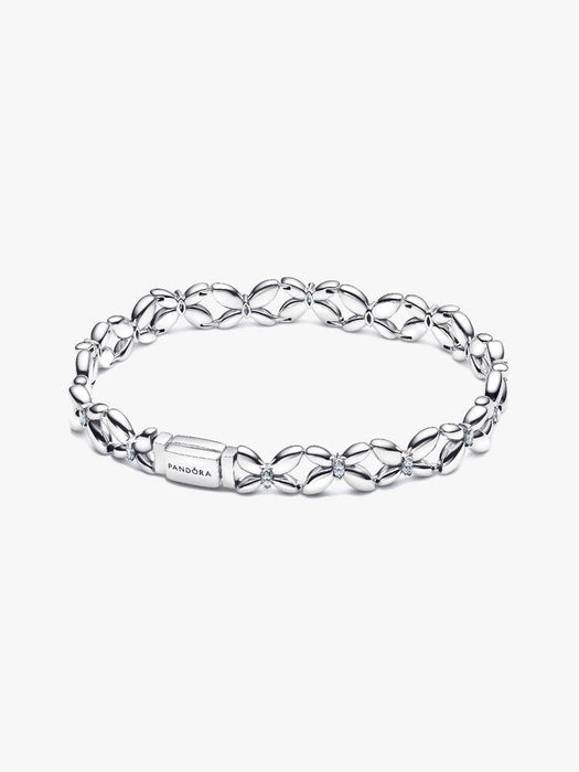 Pandora Butterfly Link Bracelet Sterling Silver