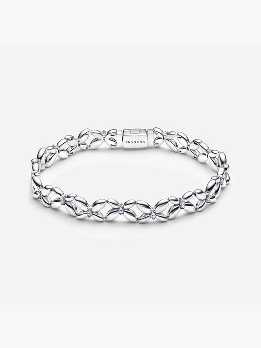 Pandora Butterfly Link Bracelet Sterling Silver