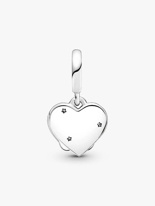Pandora Cats & Hearts Dangle Charm Sterling Silver