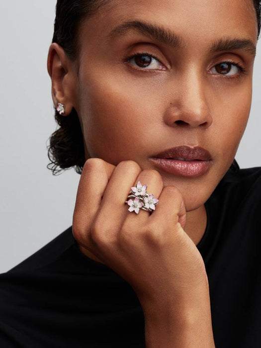 Pandora Cherry Blossom Ring Sterling Silver