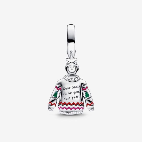 Pandora Christmas Jumper Sterling Silver Charm