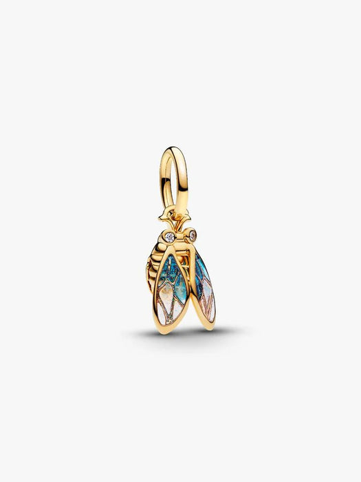 Pandora Cicada Dangle Charm 14k Gold Plating