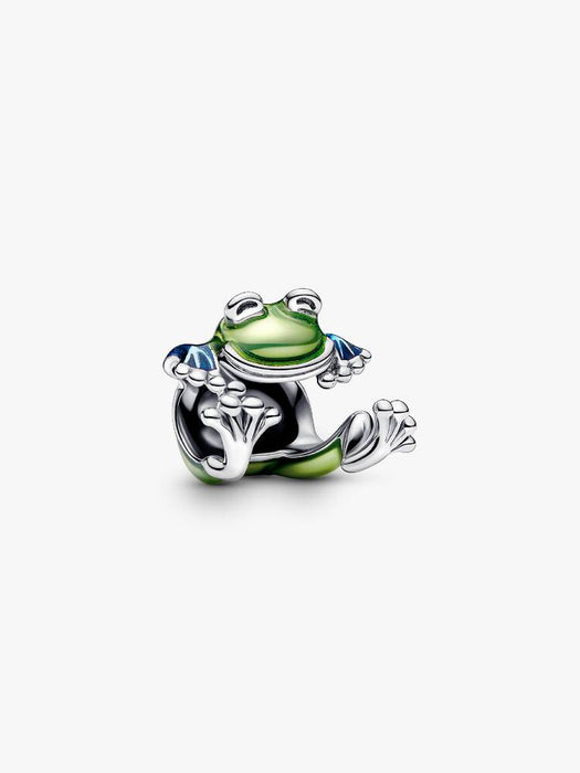 Pandora Climbing Frog Charm Sterling Silver