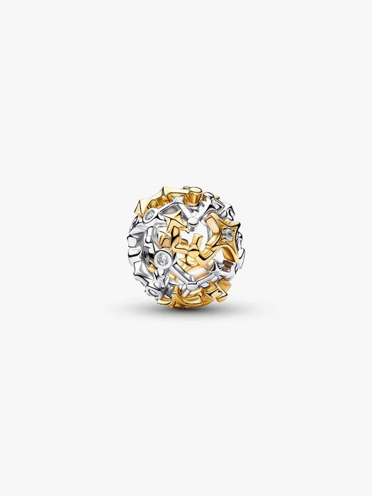 Pandora Constellation Openwork Charm Sterling Silver And 14k Gold Plating