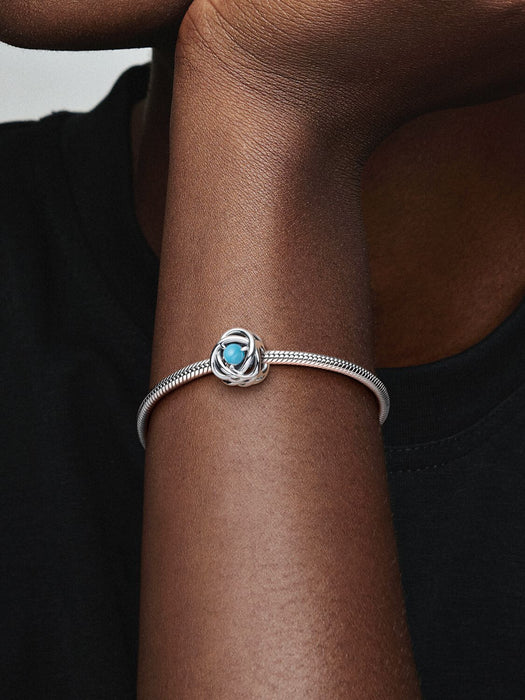 Pandora December Birthstone Eternity Circle Charm