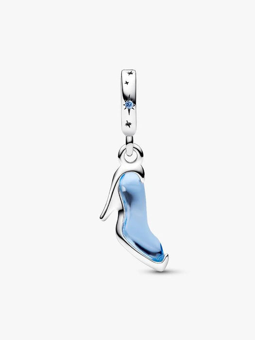 Pandora Disney Cinderella's Glass Slipper Dangle Charm Sterling Silver