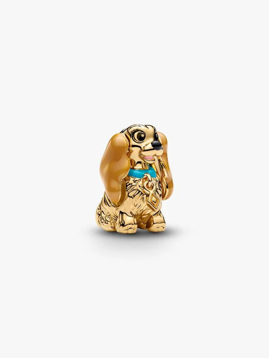 Pandora Disney Lady Charm 14k Gold Plated