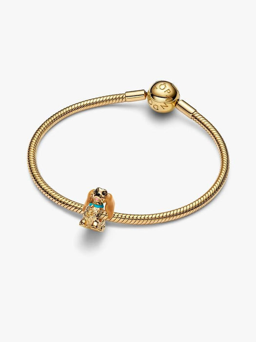 Pandora Disney Lady Charm 14k Gold Plated