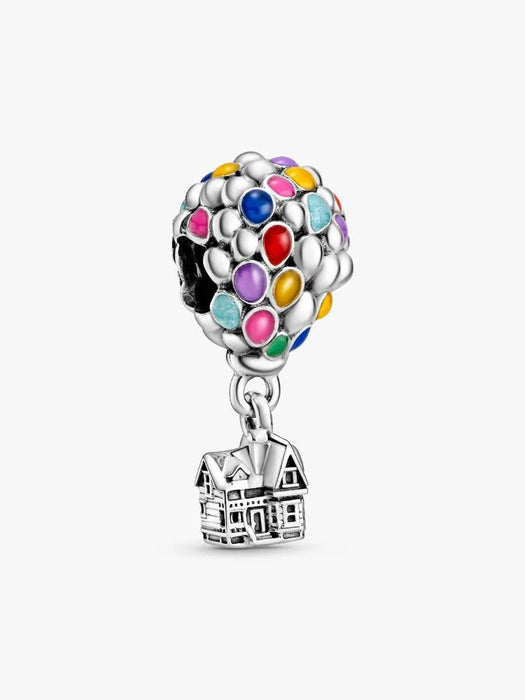 Pandora Disney Pixar's Up House & Balloons Charm Sterling Silver