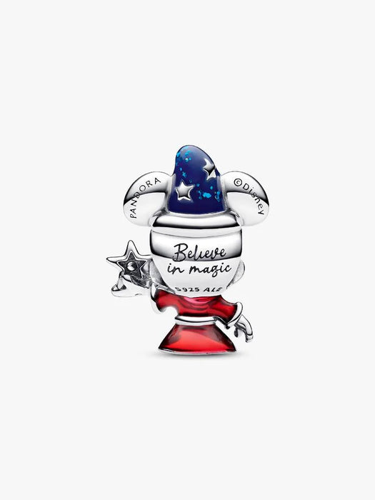 Pandora Disney Sorcerer Apprentice Mickey Charm Sterling Silver