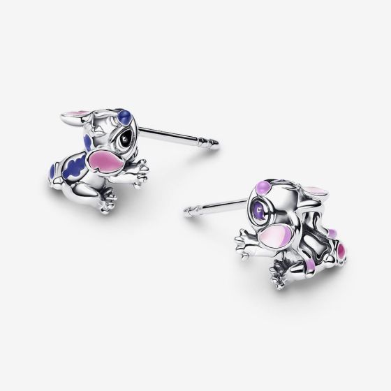 Pandora Disney Stitch & Angel Stud Earrings Sterling Silver