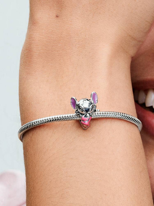 Pandora Disney Stitch Birthday Cake Charm Sterling Silver