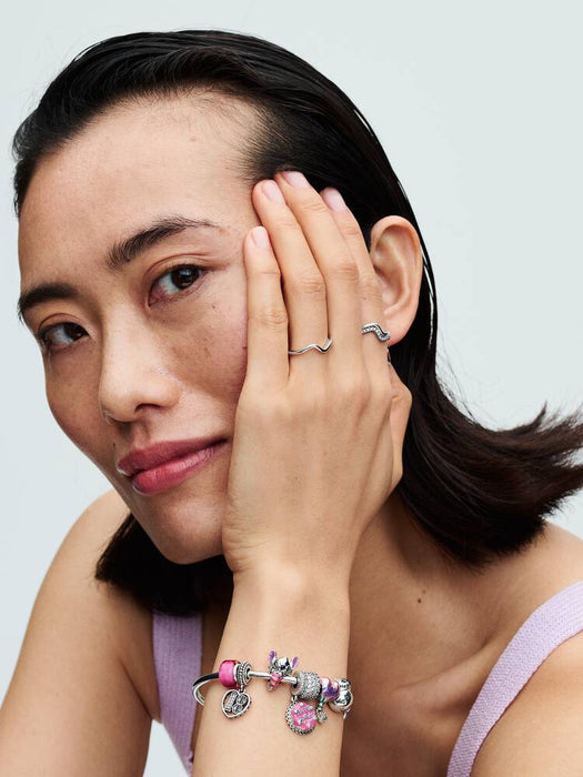 Pandora Disney Stitch Birthday Cake Charm Sterling Silver