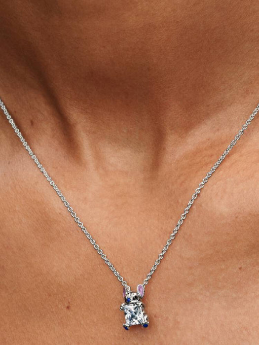 Pandora  Disney Stitch Collier Necklace Sterling Silver