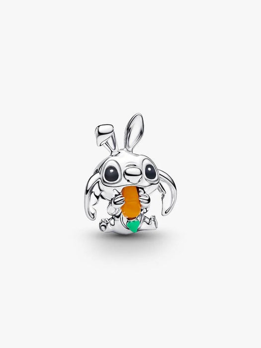 Pandora Disney Stitch Easter Bunny Charm Sterling Silver