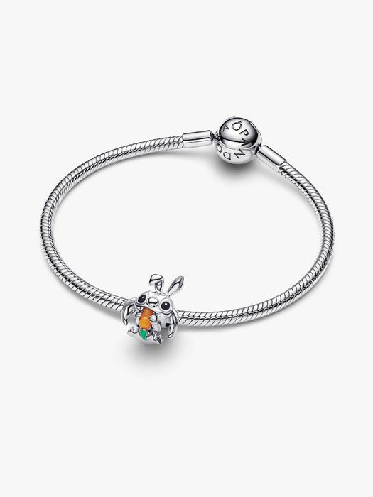 Pandora Disney Stitch Easter Bunny Charm Sterling Silver