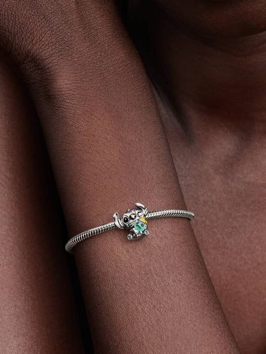 Pandora Disney Stitch & Scrump Charm Sterling Silver