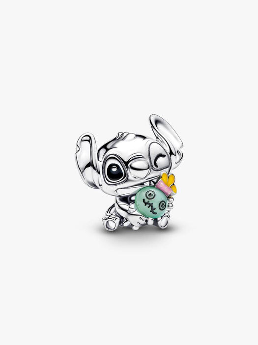 Pandora Disney Stitch & Scrump Charm Sterling Silver
