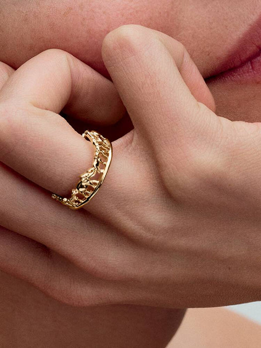 Pandora Disney The Lion King Ring 14k Gold Plating