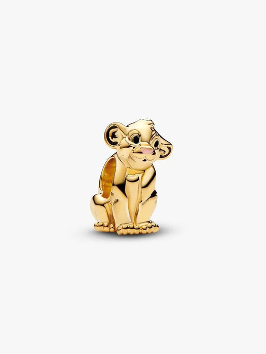 Pandora Disney The Lion King Simba Charm 14k Gold Plating