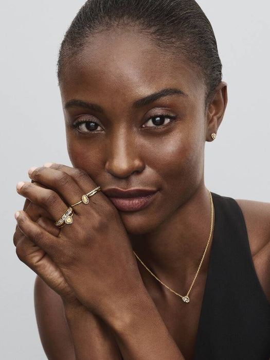 Pandora Engravable Ring 14k Gold Plating